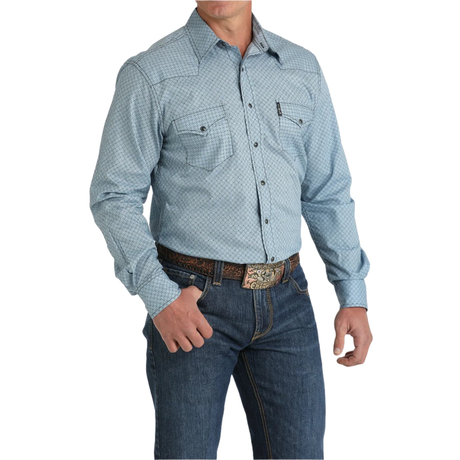 Cinch Men's Modern Fit L/S Western Shirt