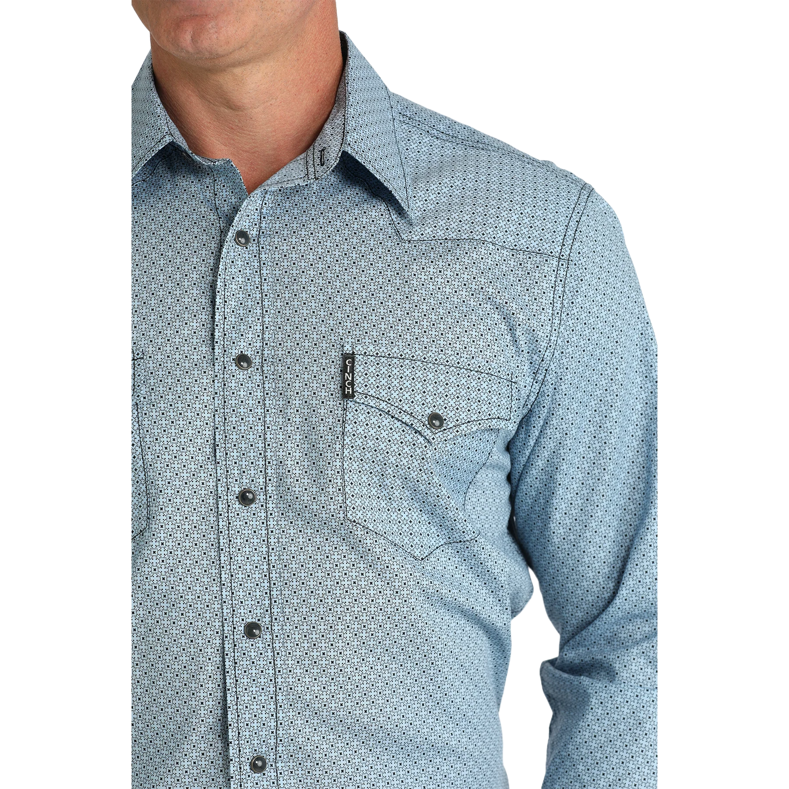 Cinch Men's Modern Fit L/S Western Shirt