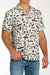 Cinch Men's Rodeo Road S/S Camp Shirt