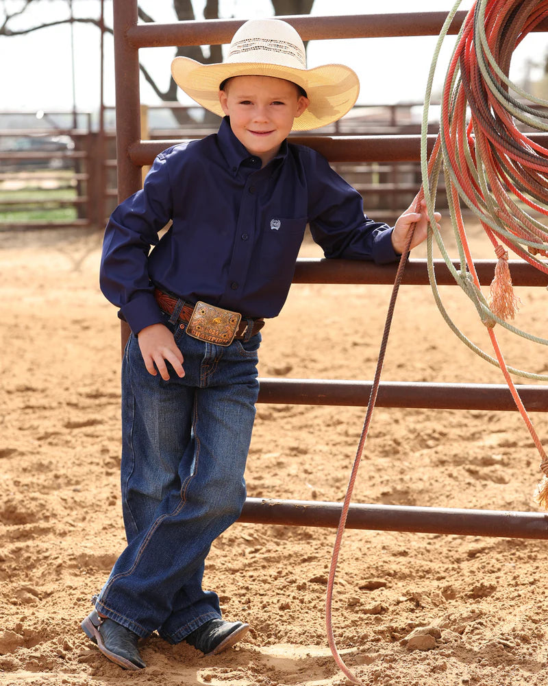 Cinch Boy's Button-Down Western Shirt