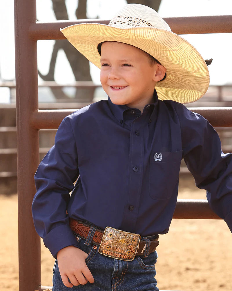 Cinch Boy's Button-Down Western Shirt