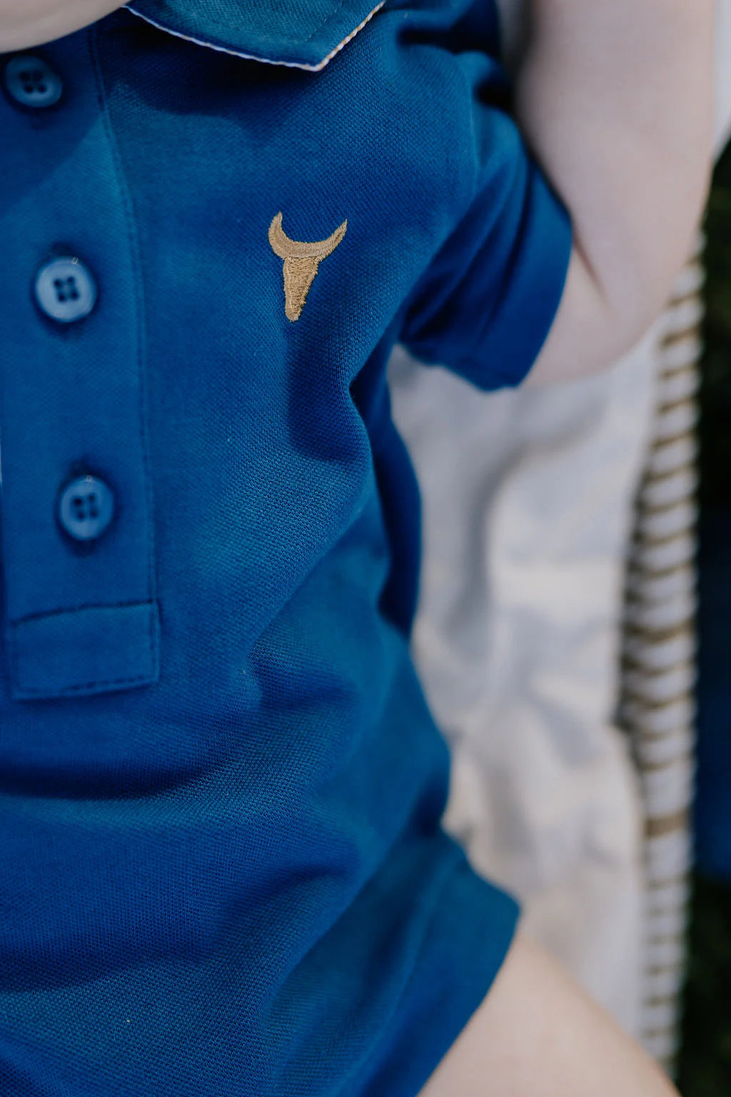 Little Windmill Co Nathan Infant Polo S/S Romper
