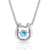 Montana Silversmiths Dancing Birthstone Horseshoe Necklace