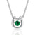 Montana Silversmiths Dancing Birthstone Horseshoe Necklace