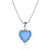 Montana Silversmiths Heart's Flame Opal Necklace