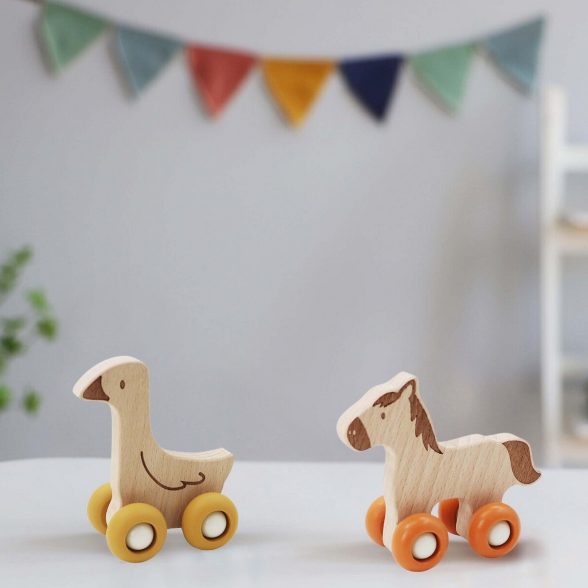 EcoWheels Farm Movers Horse & Duck Eleganter