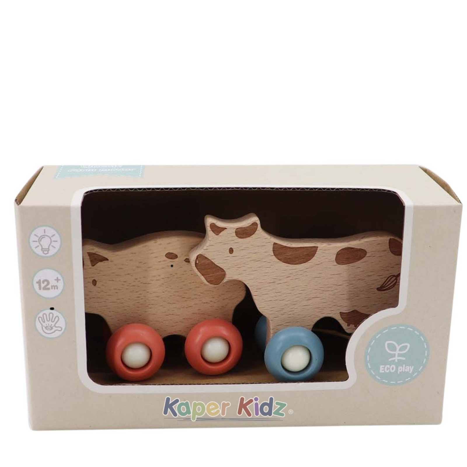 EcoWheels Farm Movers Cow & Pig Eleganter