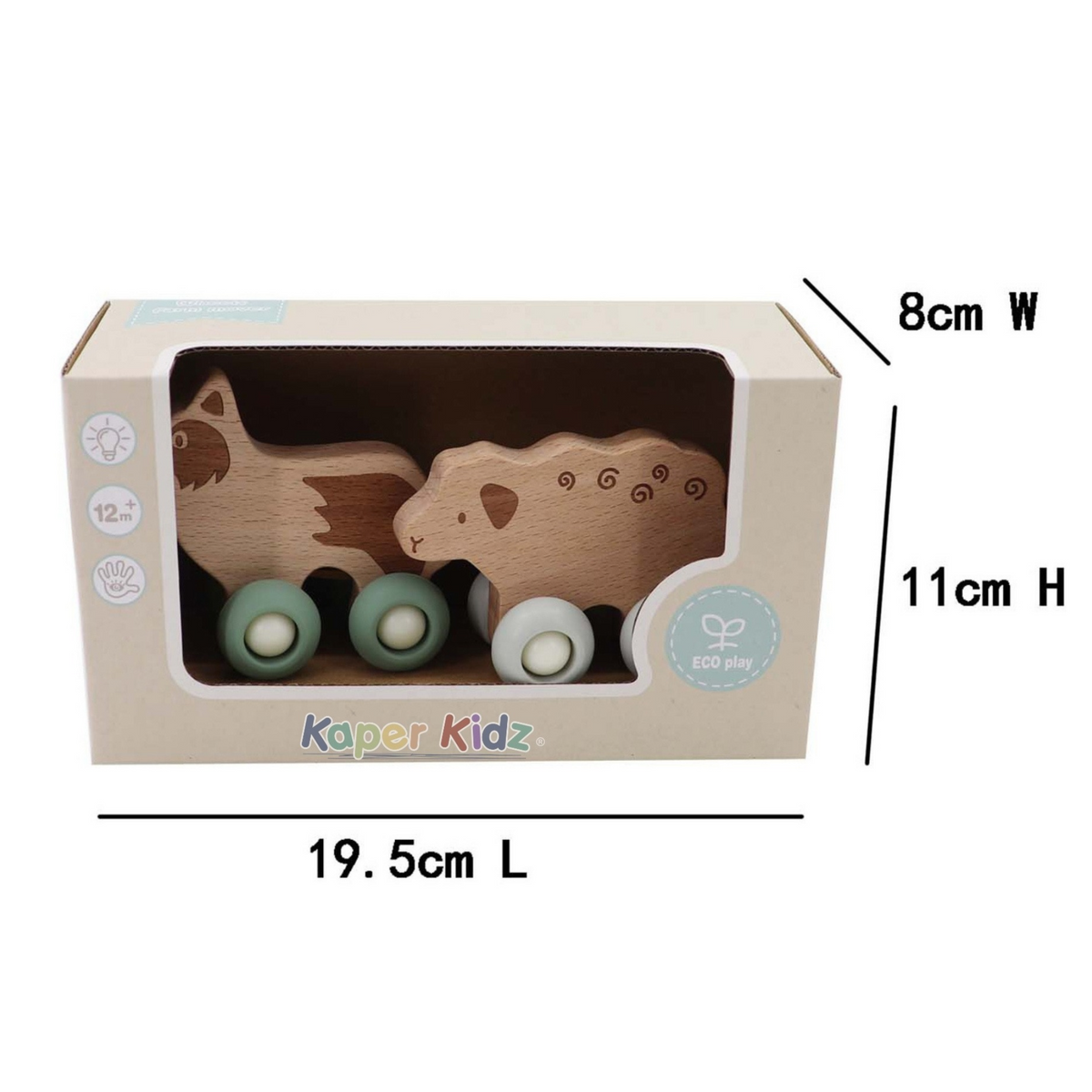 EcoWheels Farm Movers Sheep & Dog Eleganter