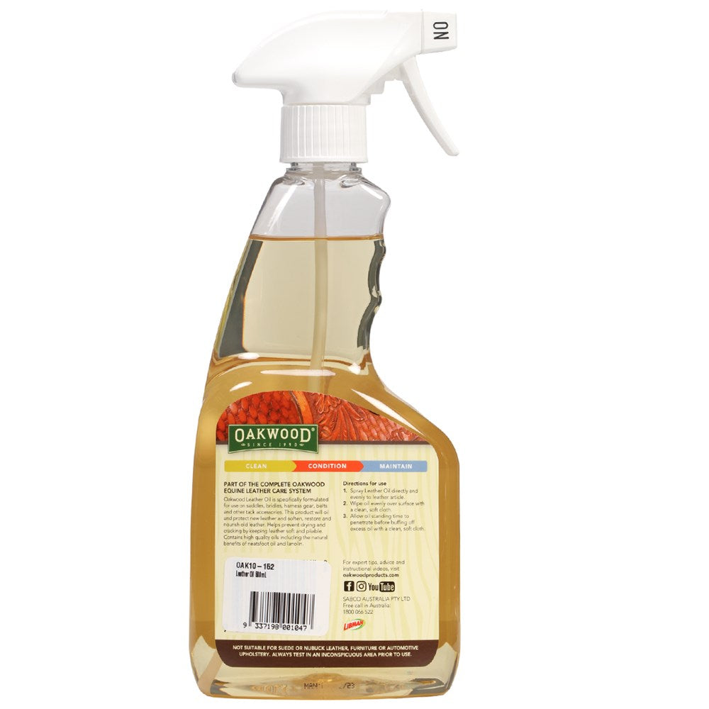 Oakwood Leather Oil