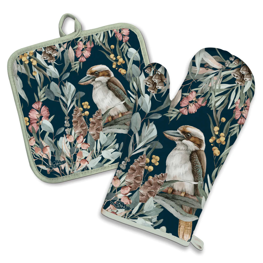 Lisa Pollock - Oven Mitt Pot Holder - Bush Guardian