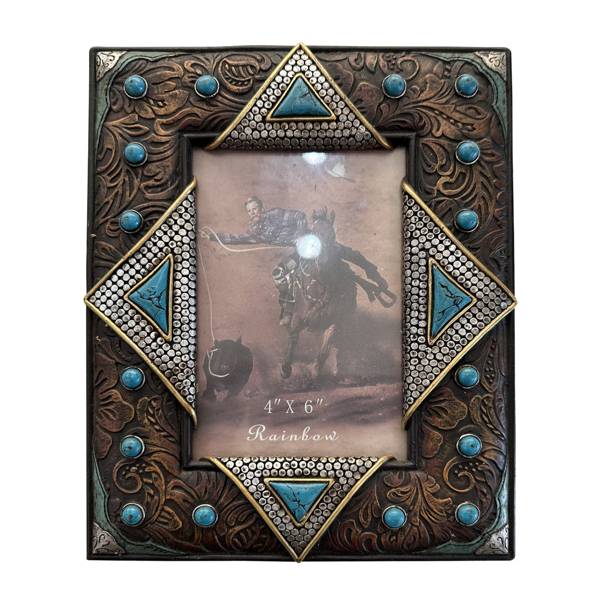 Pure Western Studded Picture Frame