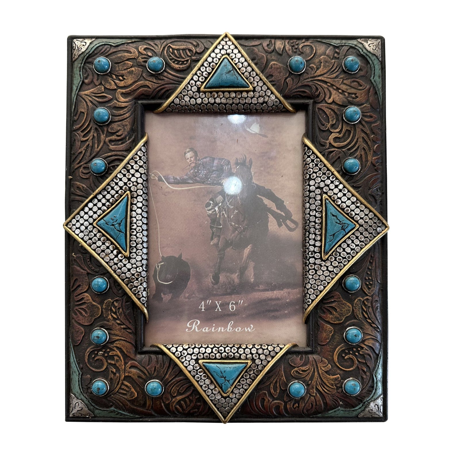 Pure Western Studded Picture Frame
