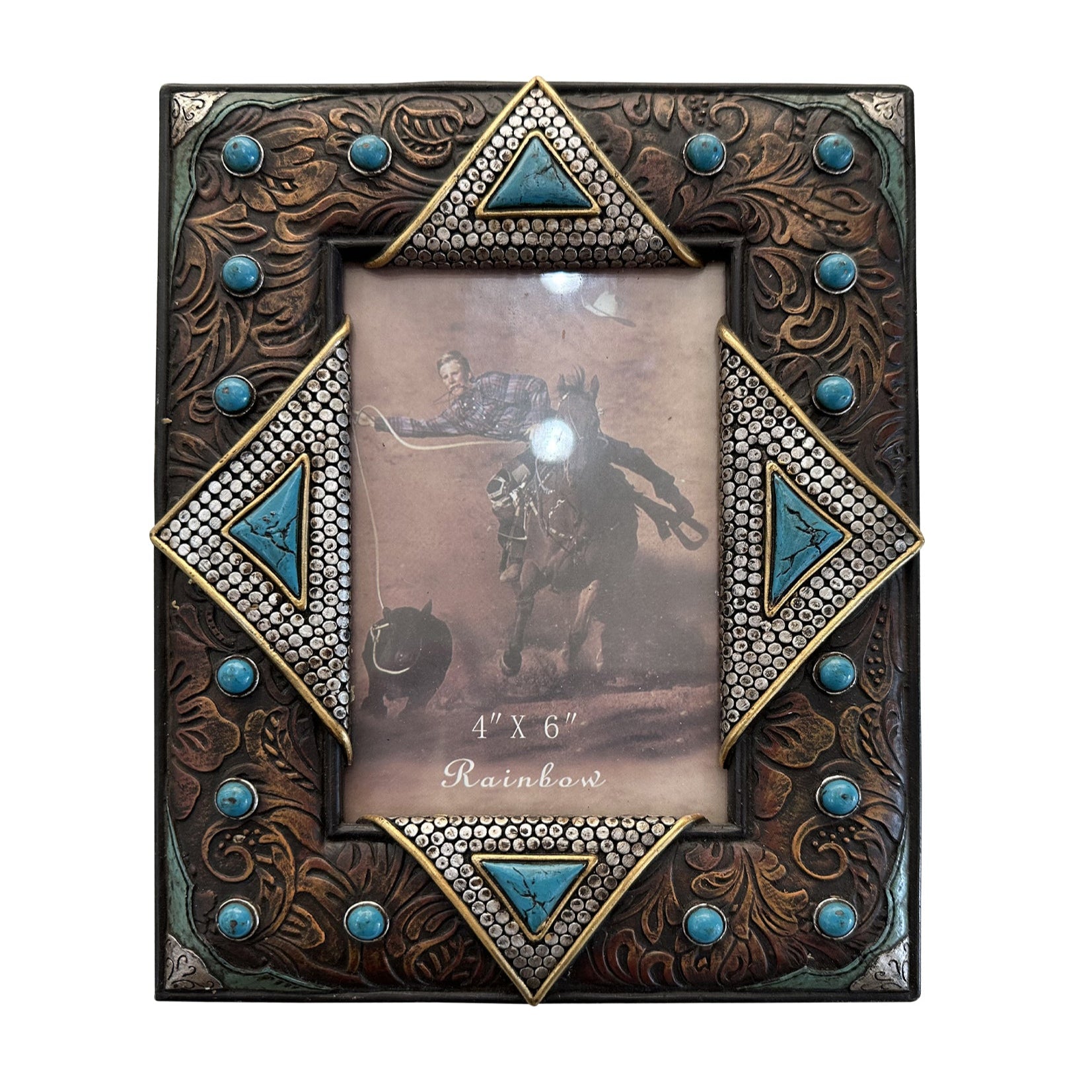Pure Western Studded Picture Frame