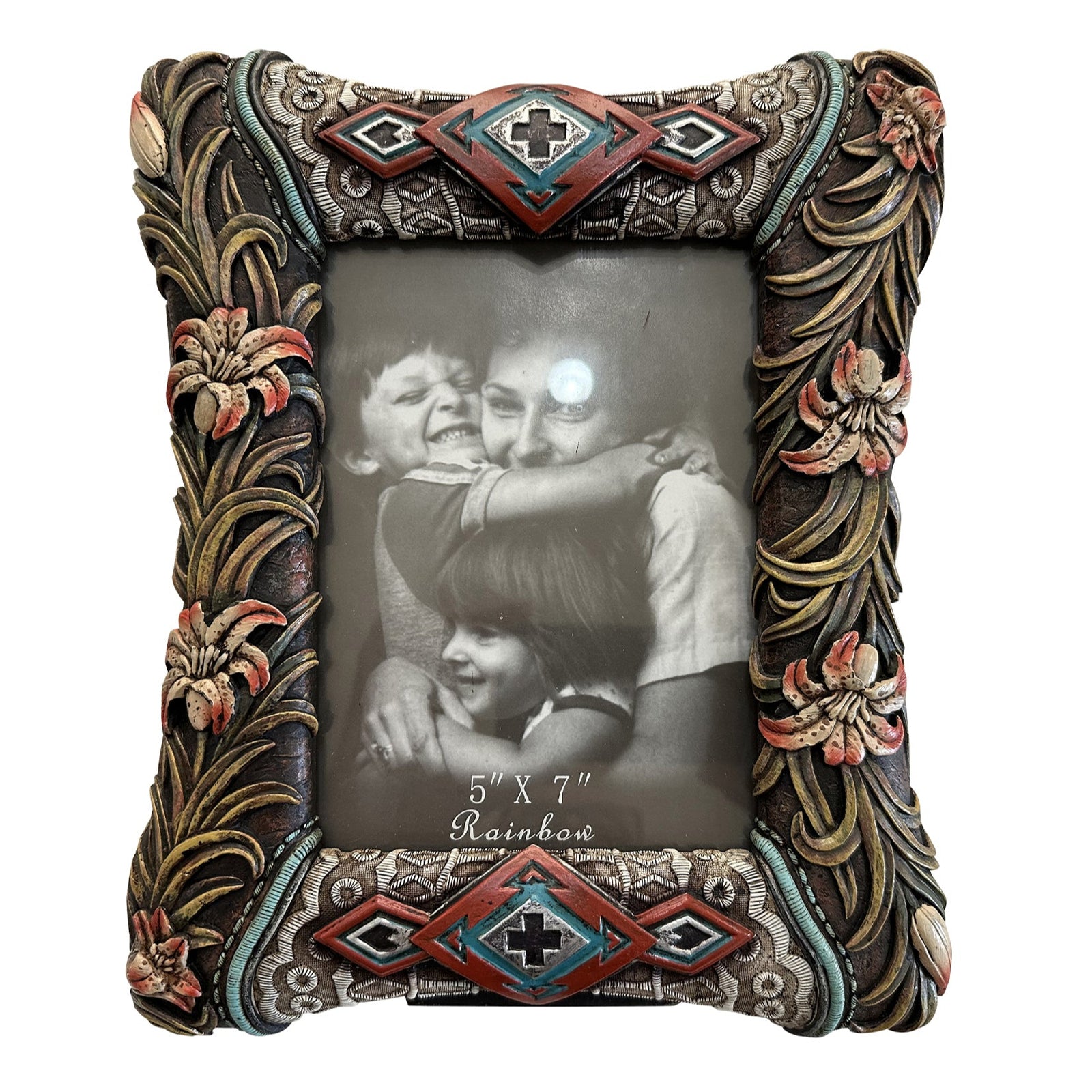 Pure Western Floral Picture Frame