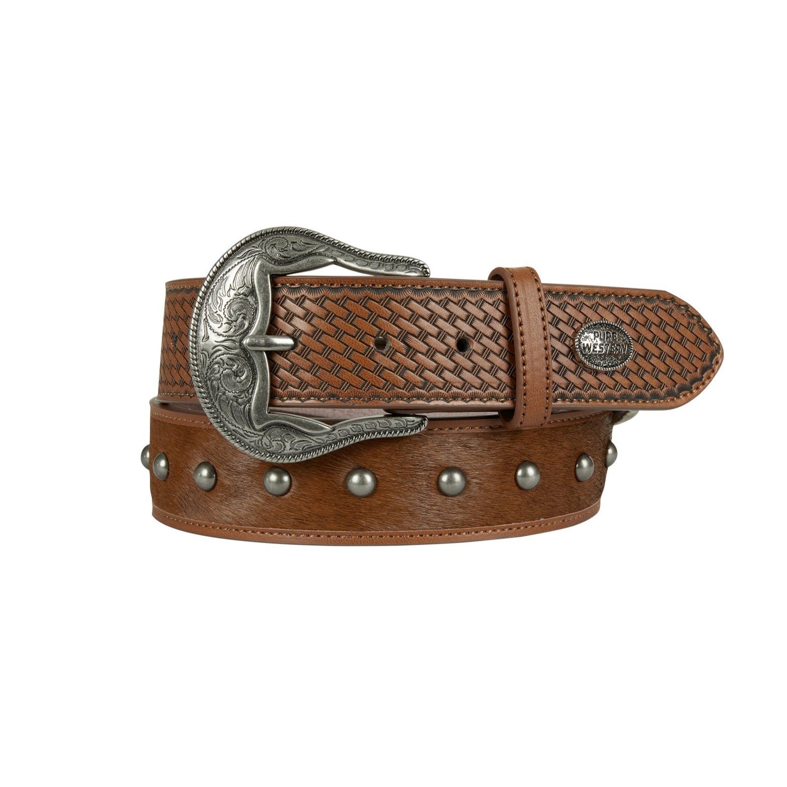 Pure Western Men's Terry Western Belt