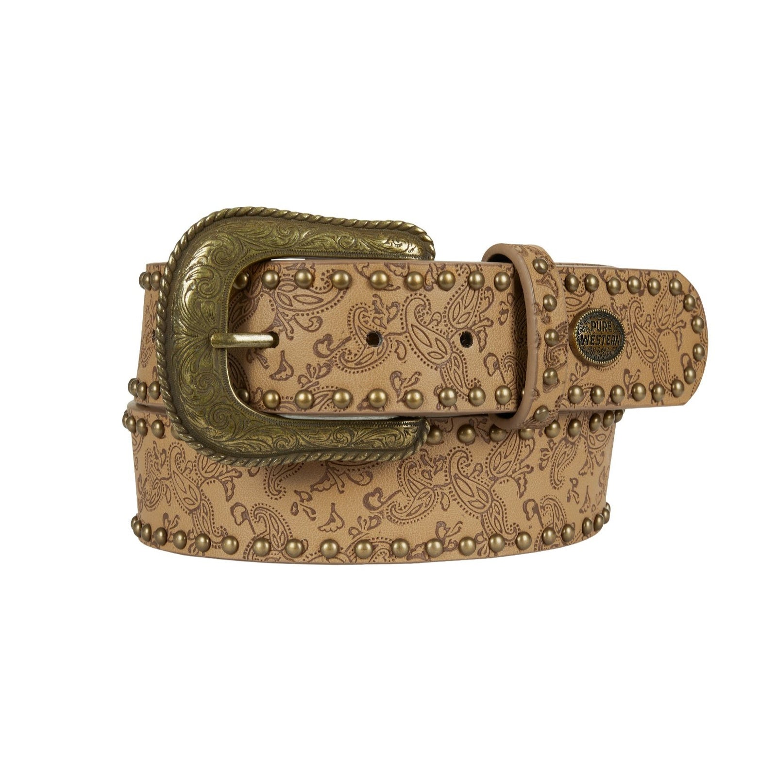 Pure Western Women's Paisley Western Belt