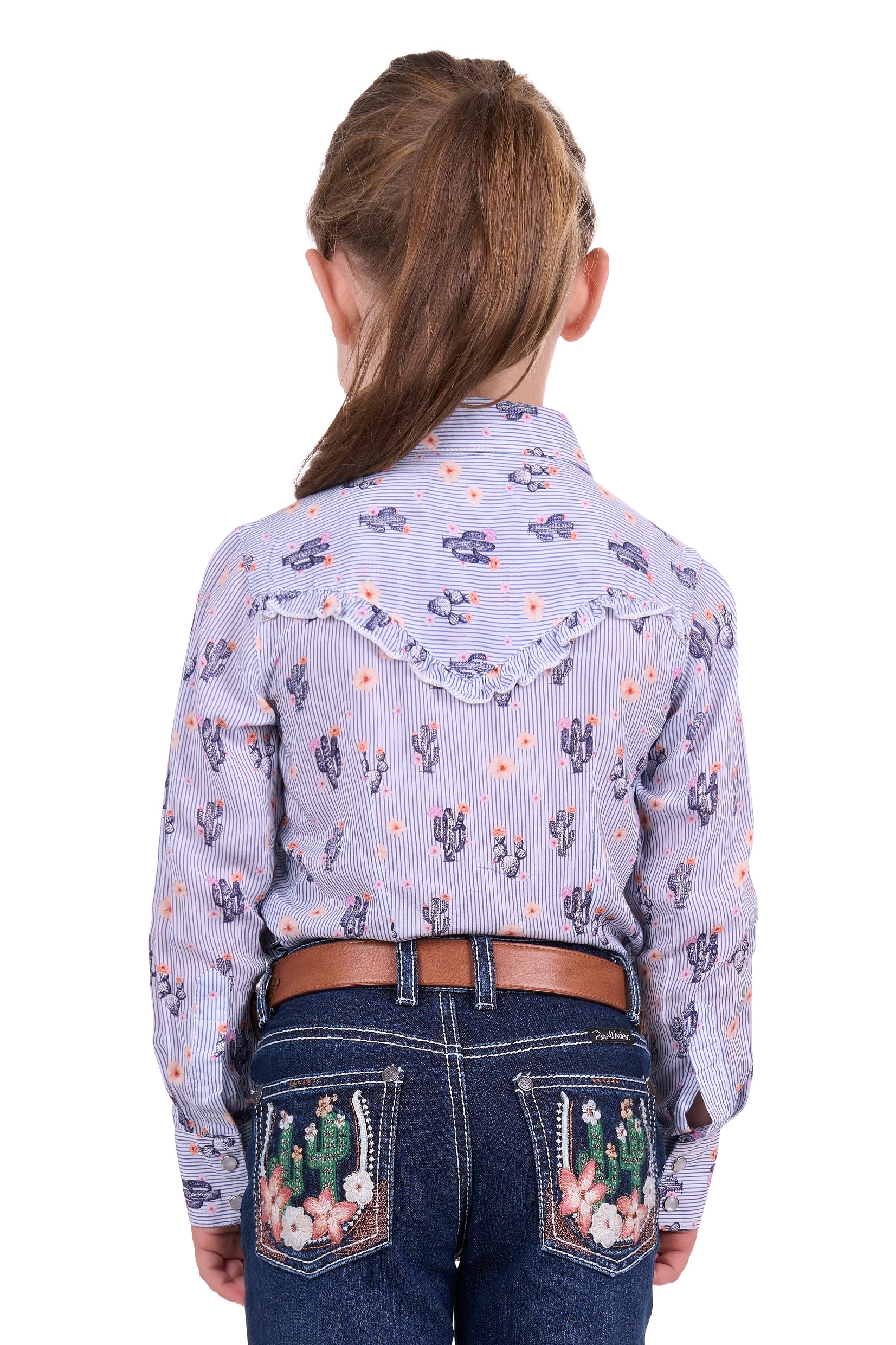 Pure Western Girl's Mavis L/S Western Shirt