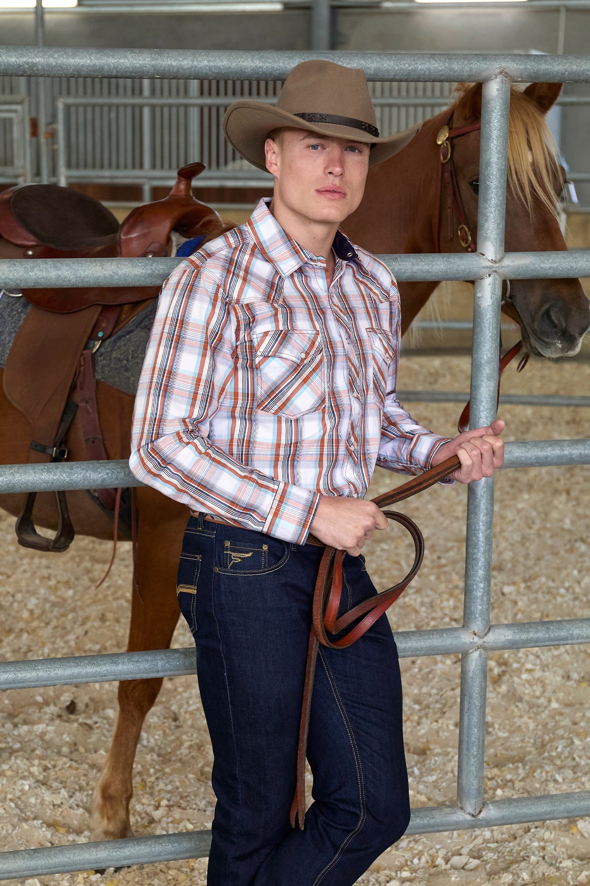 Pure Western Men's Axel L/S Western Shirt