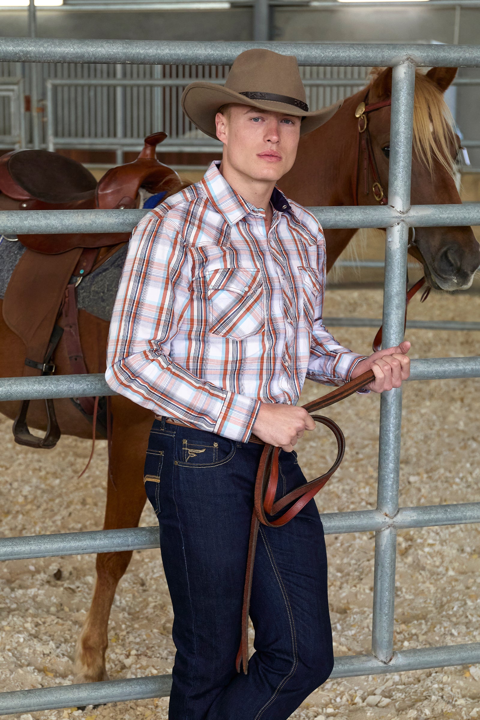 Pure Western Men's Axel L/S Western Shirt