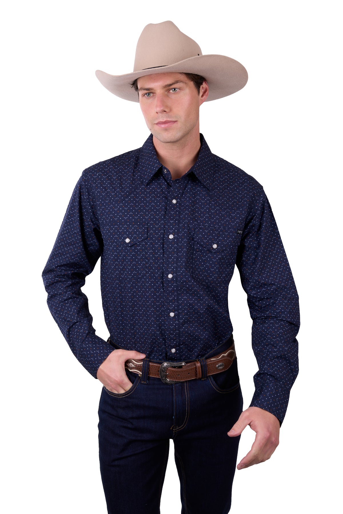 Pure Western Men&#39;s Ross L/S Western Shirt