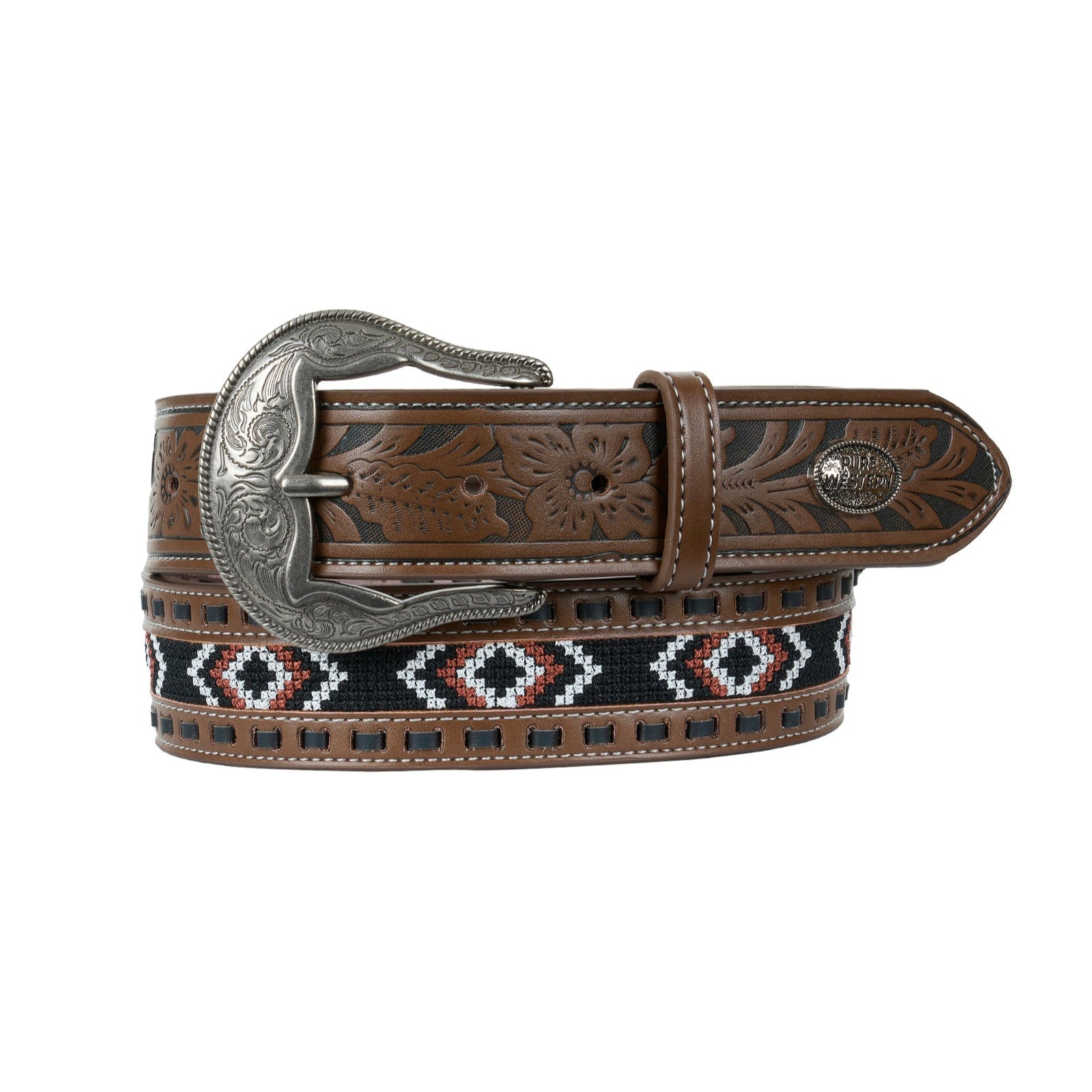 Pure Western Men's Gordan Western Belt