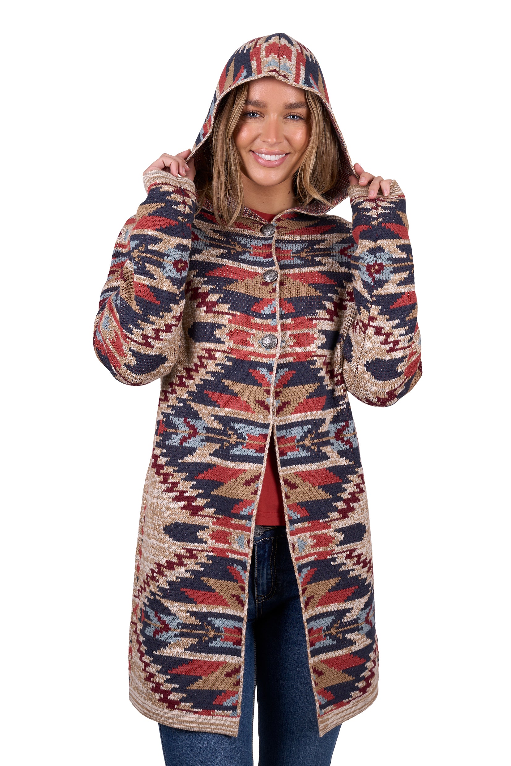 Pure Western Women's Eddie Knitted Cardigan