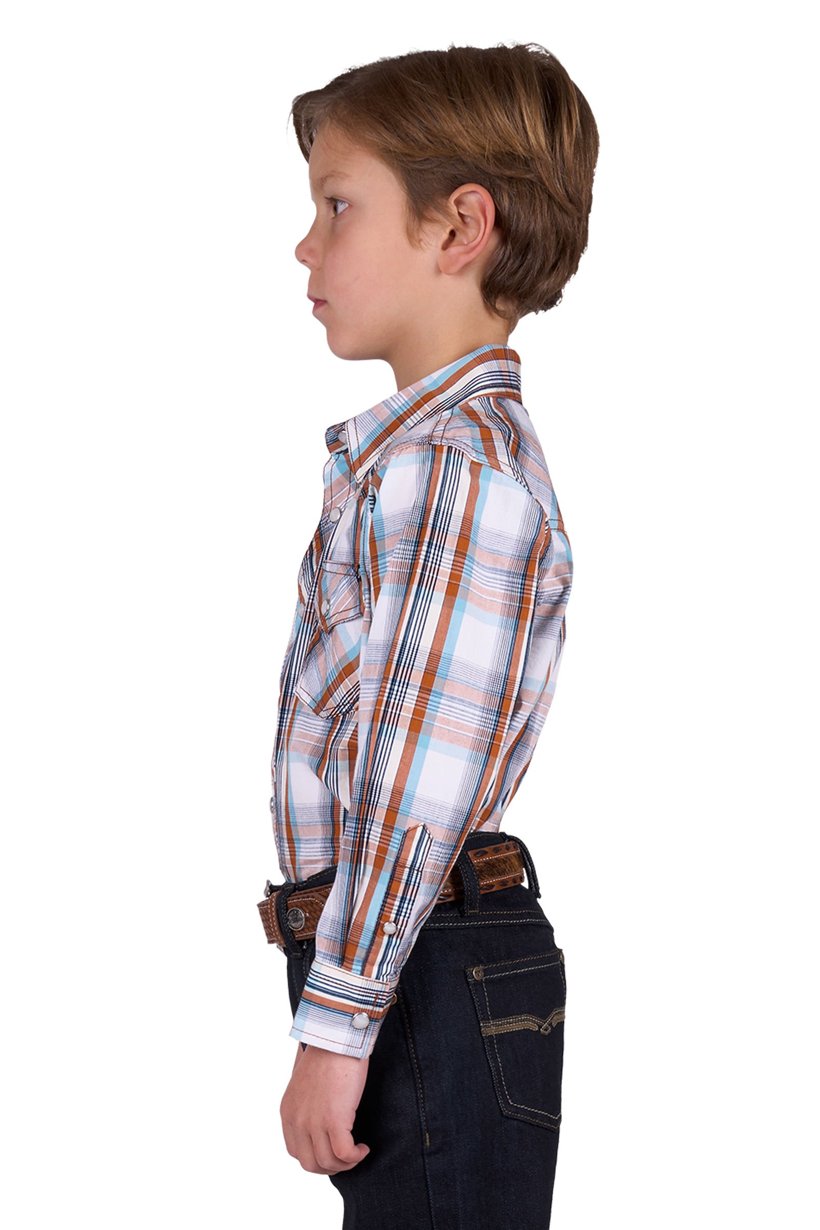 Pure Western Boy's Axel L/S Western Shirt