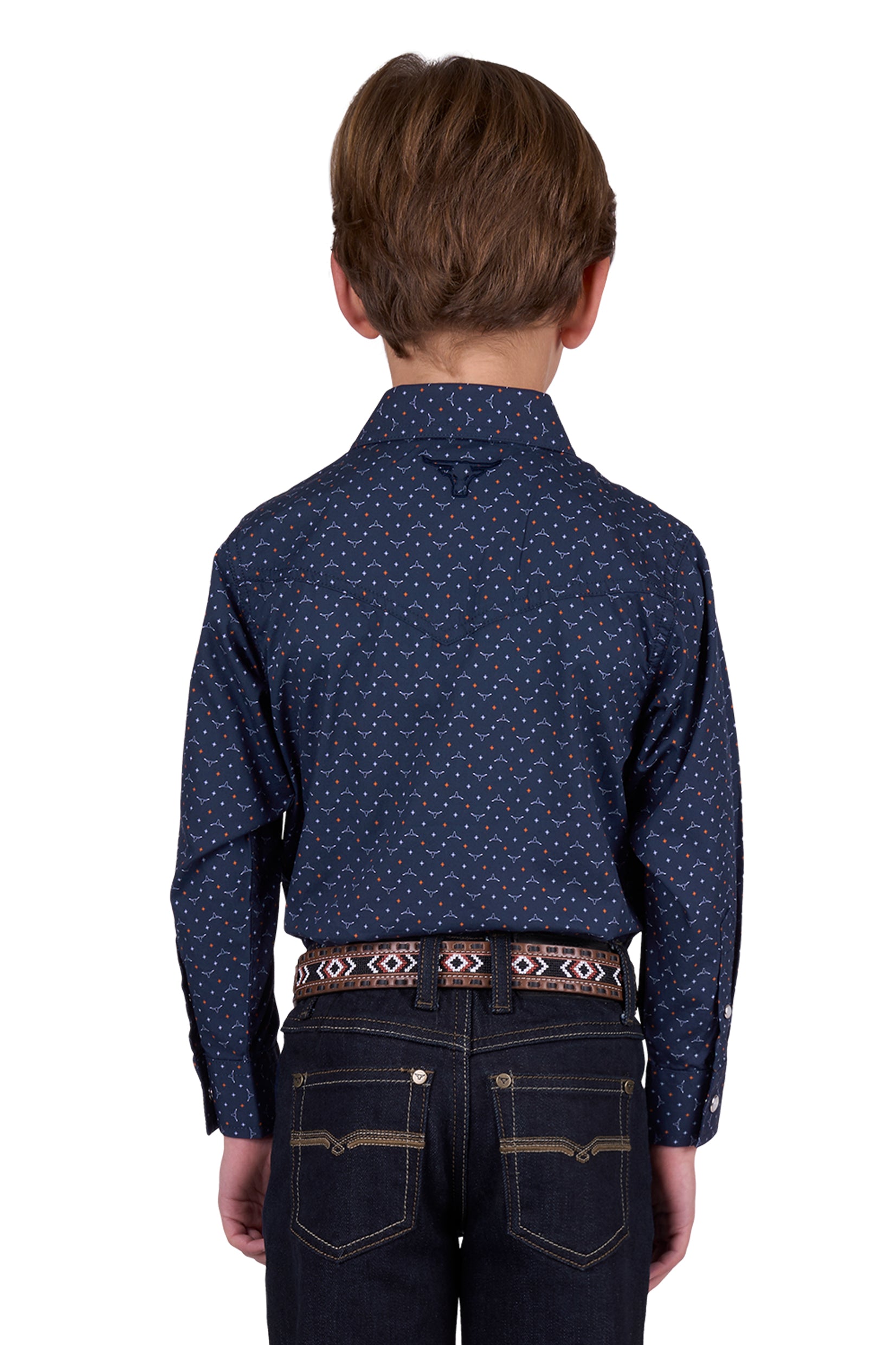 Pure Western Boy's Ross L/S Western Shirt