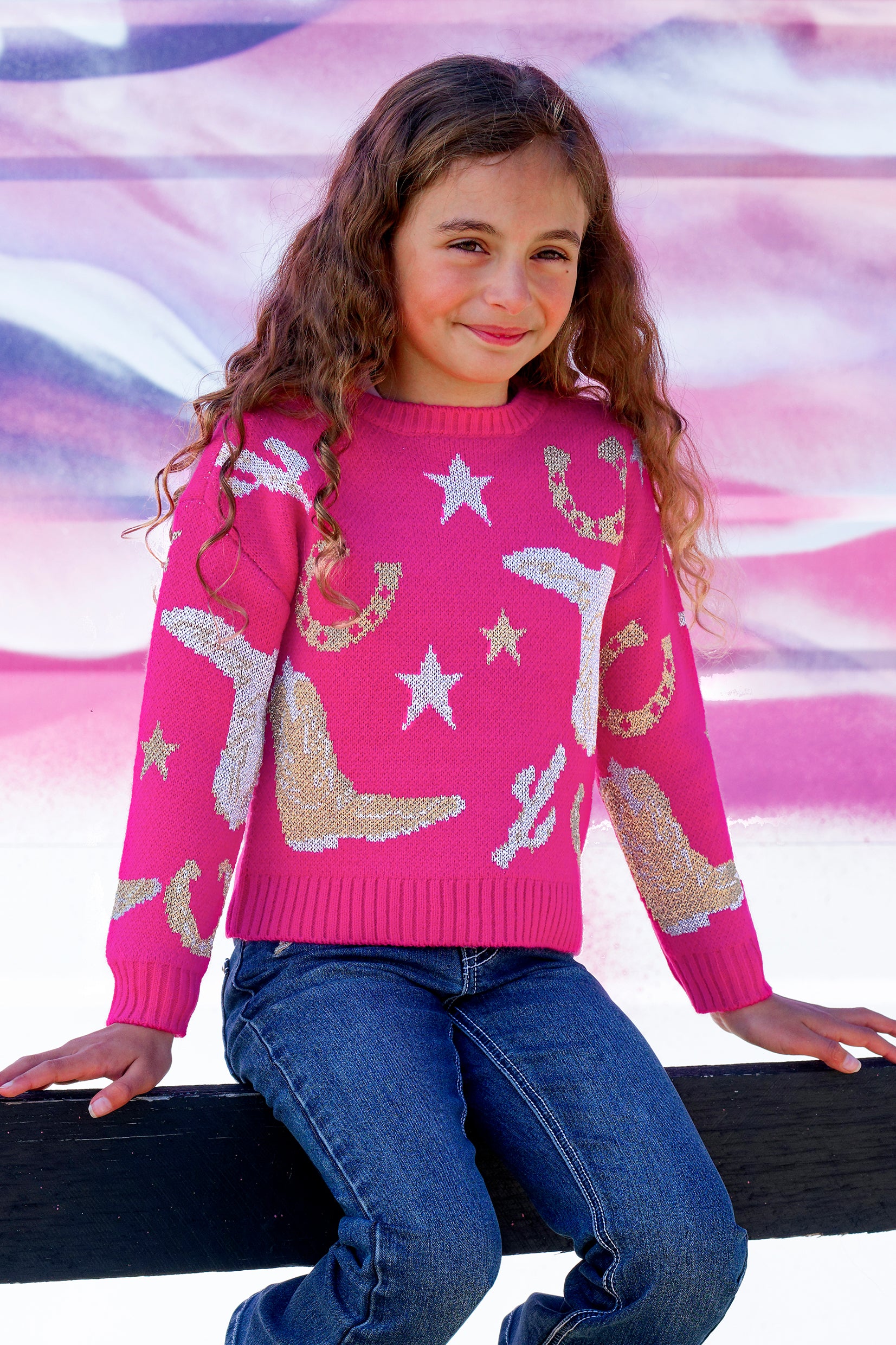Pure Western Girl's Marcy Jumper