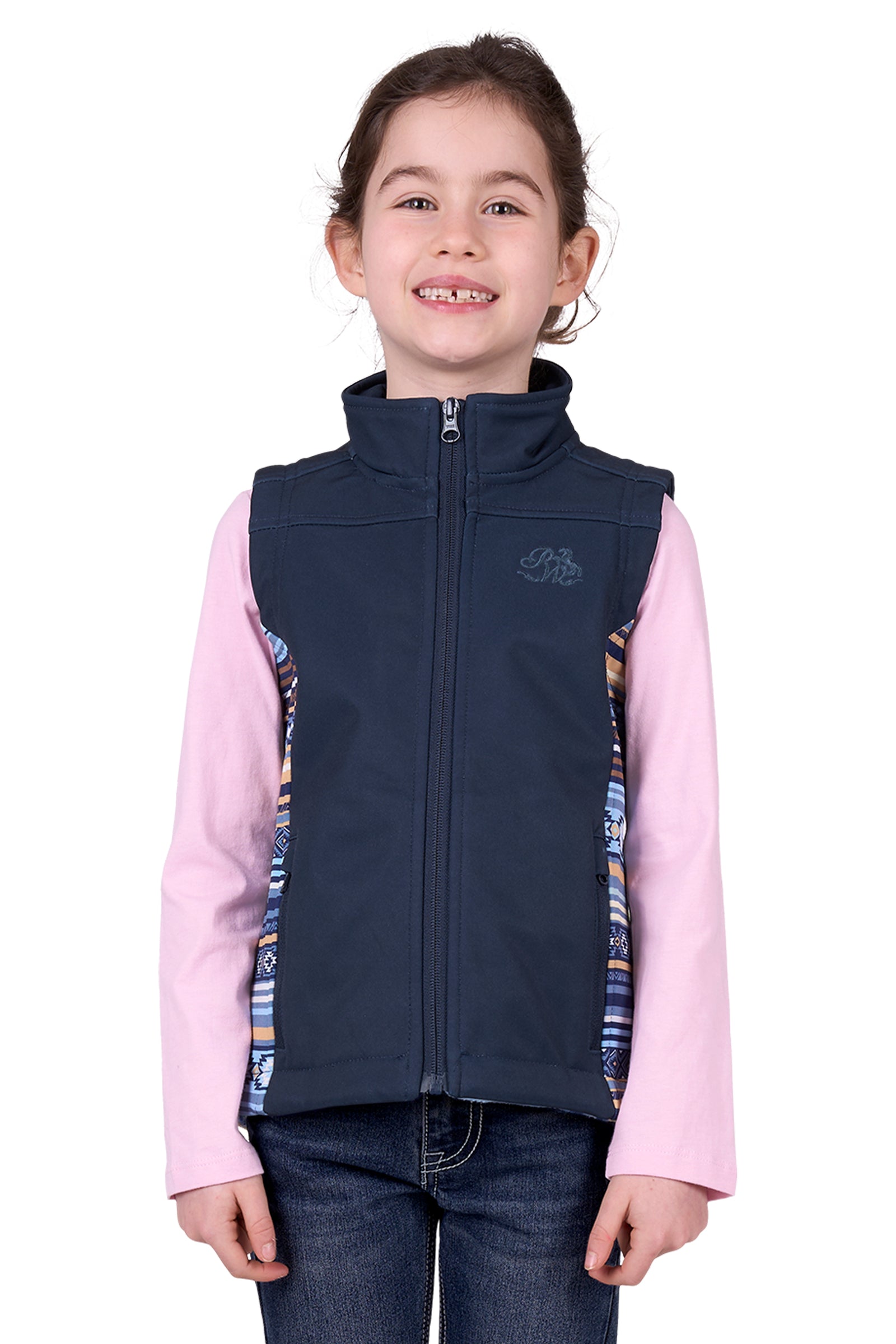 Pure Western Girl's Misha Softshell Vest