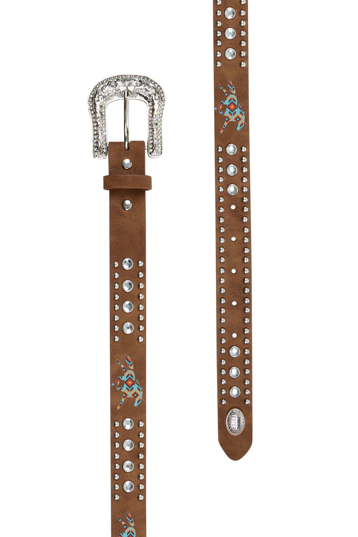 Pure Western Girl's Nancy Western Belt