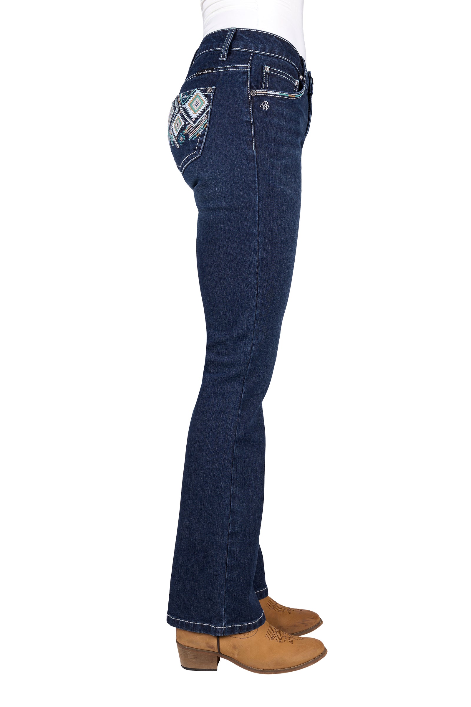 Pure Western Women's Meg Bootcut Jean
