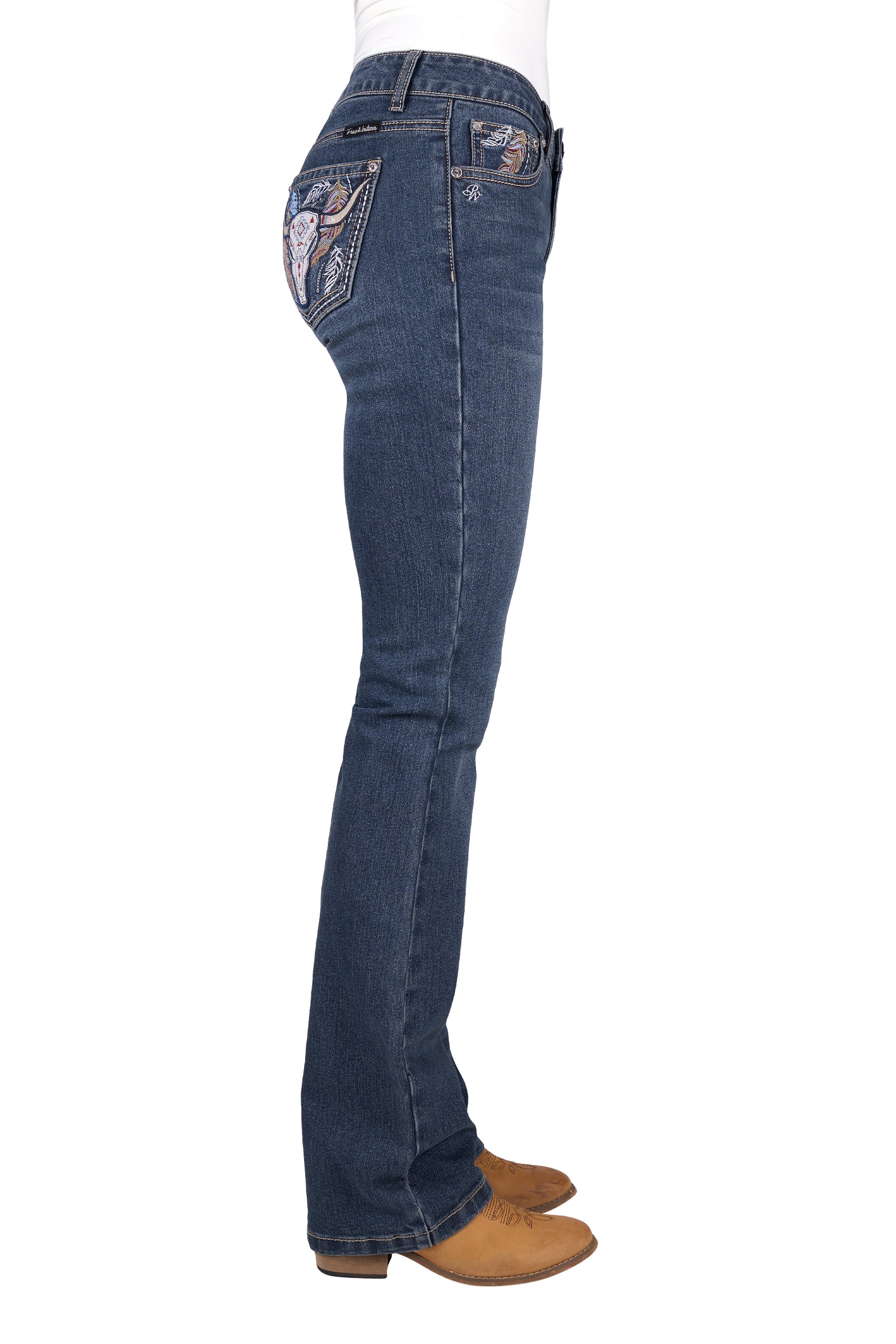 Pure Western Women's Bec Bootcut Jean