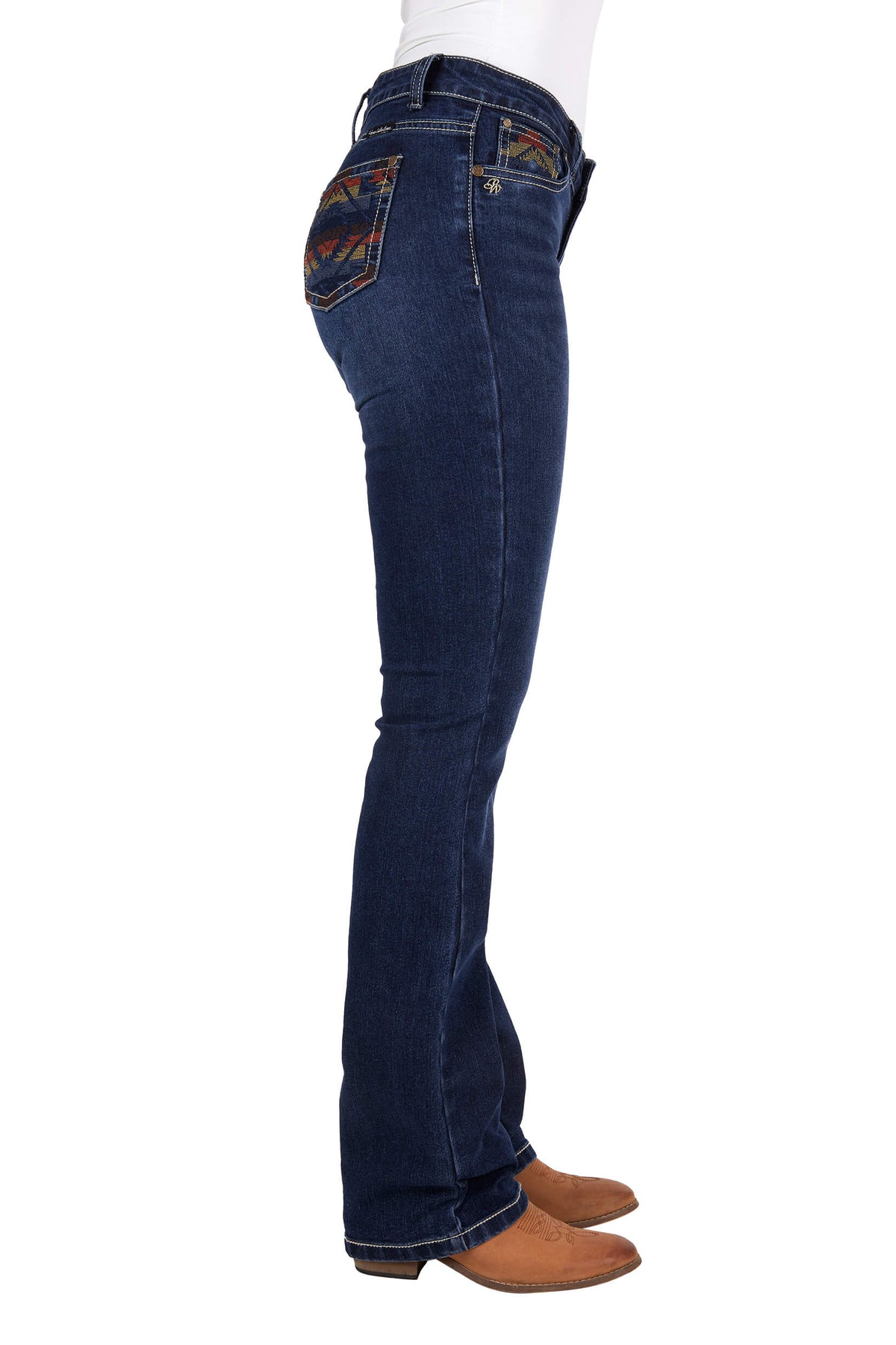 Pure Western Women's Ola Relaxed Rider Jean