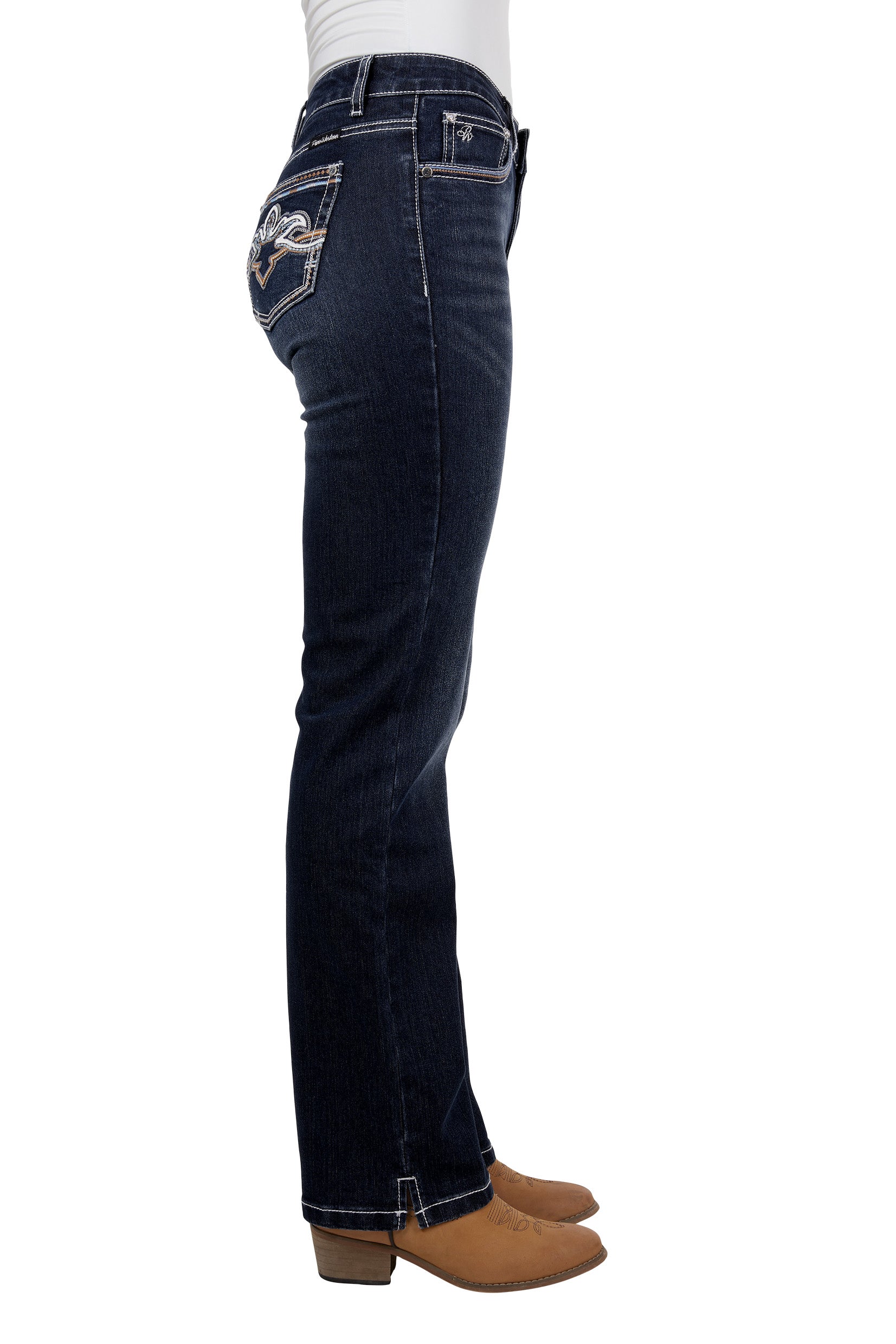 Pure Western Women's Mia Straight Leg Jean