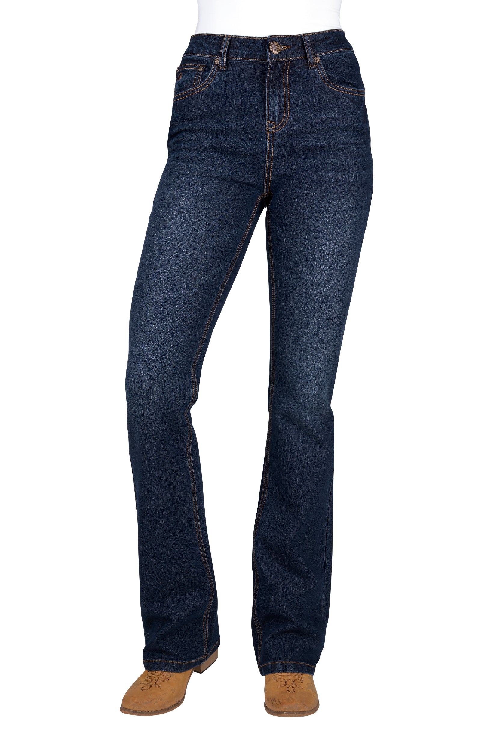 Pure Western Women's Sam Hi Rise Bootcut Jean