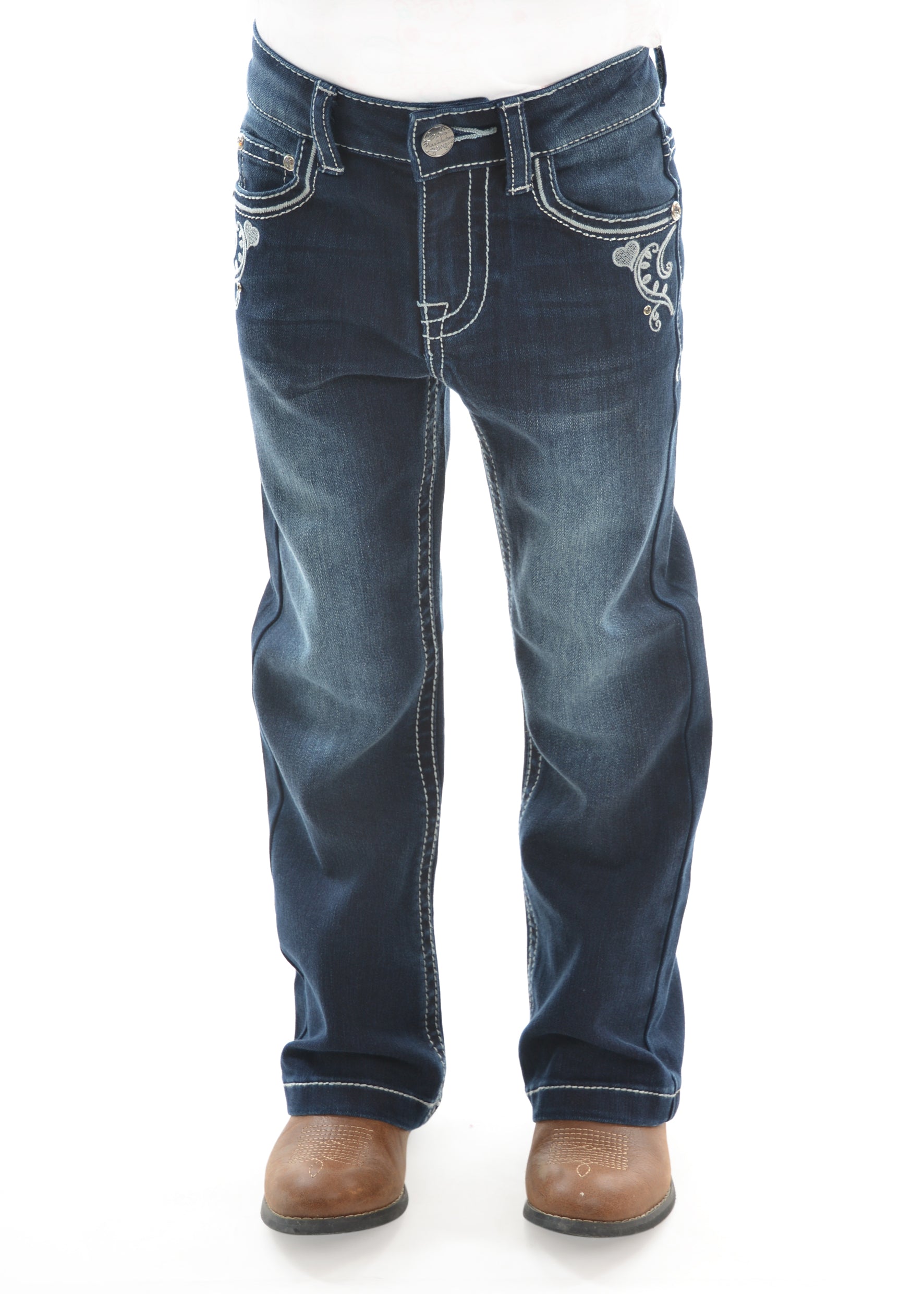 Pure Western Girl's Rosie Boot Cut Jean