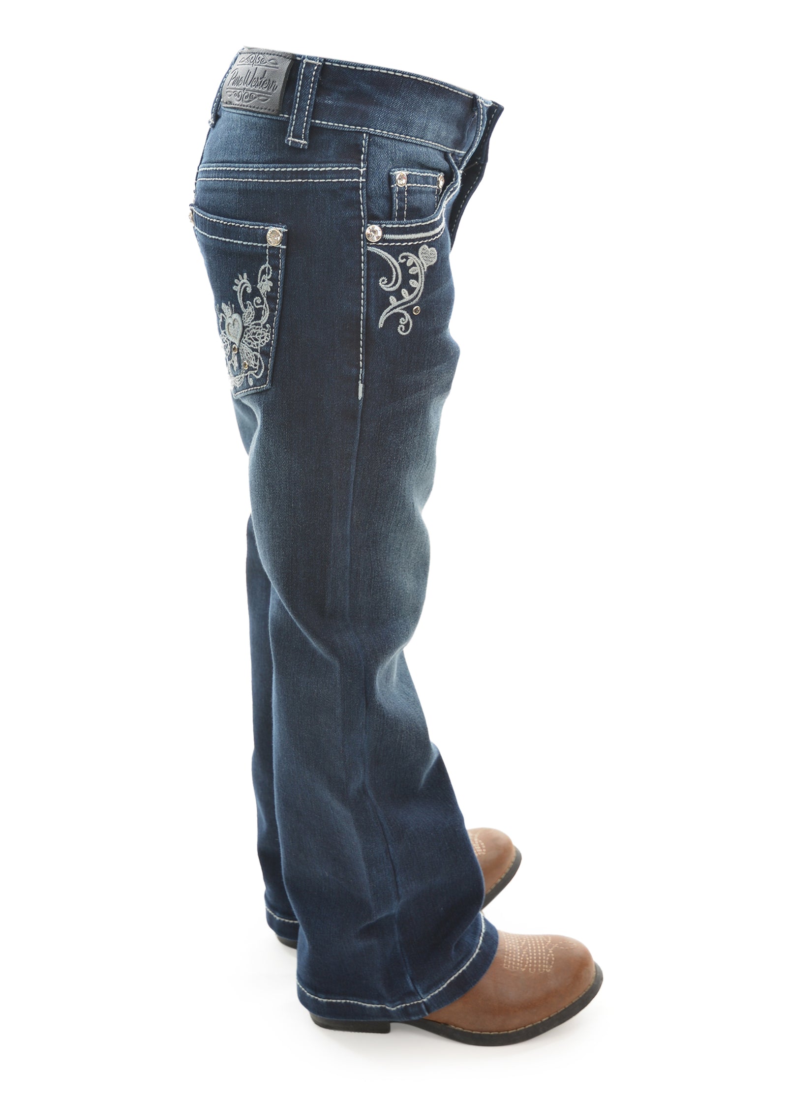 Pure Western Girl's Rosie Boot Cut Jean