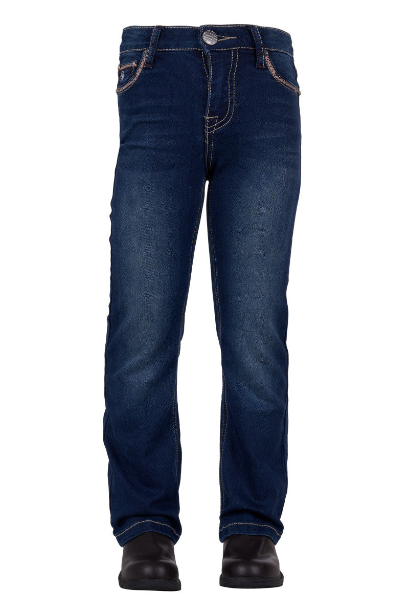 Pure Western Girl's Emma Boot Cut Jean
