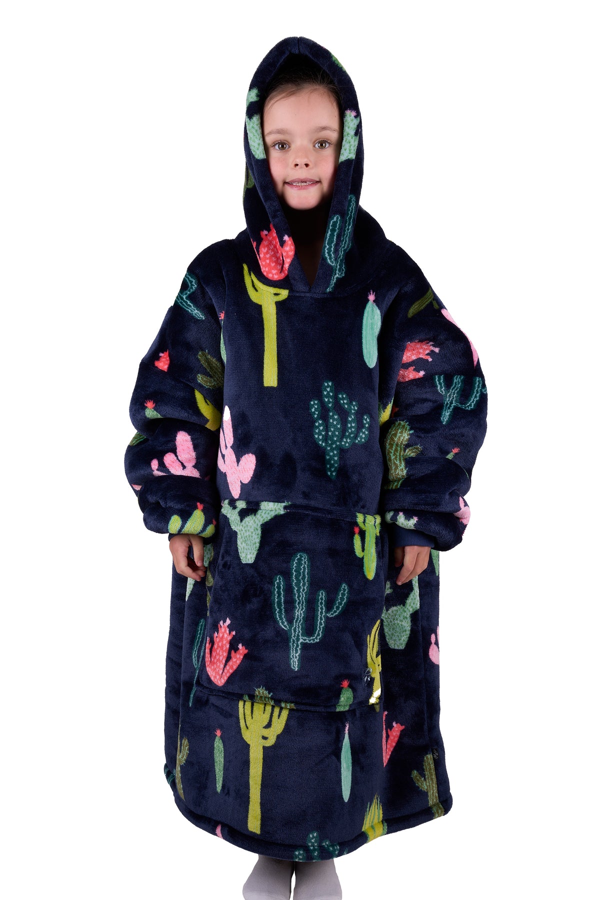 Pure Western Kids Cactus Snuggle Hoodie