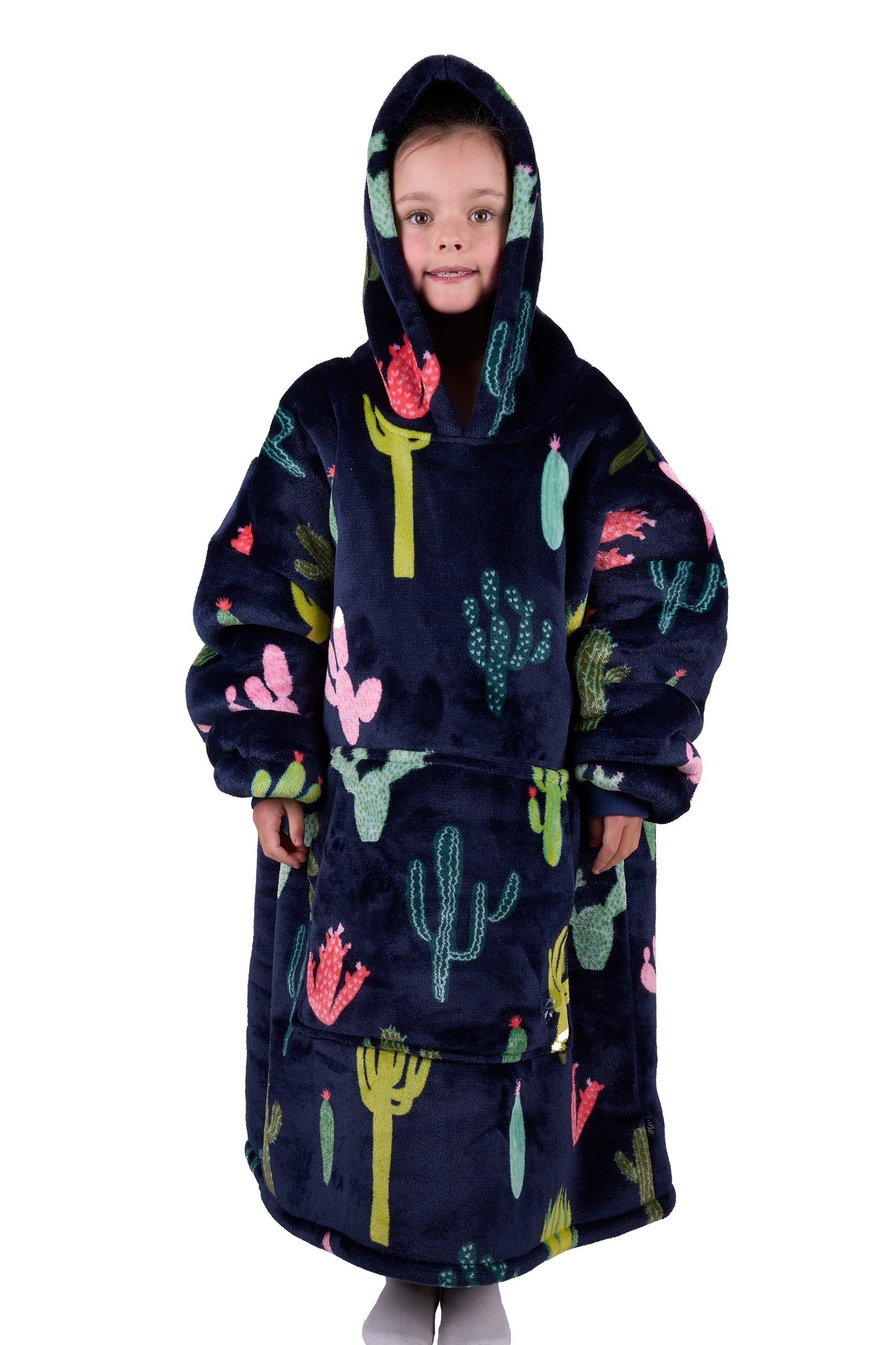 Pure Western Kids Cactus Snuggle Hoodie