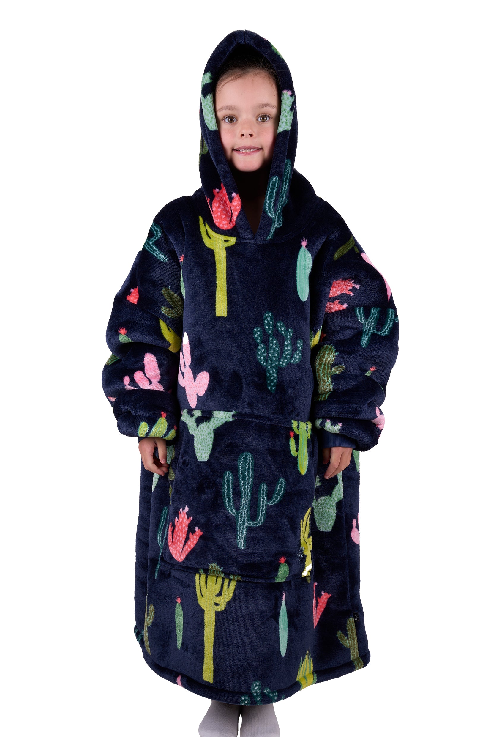 Pure Western Kids Cactus Snuggle Hoodie