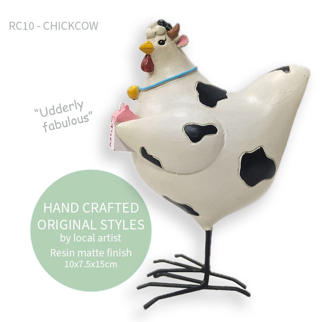 DWBH 'Chickcow' Resin Chicken