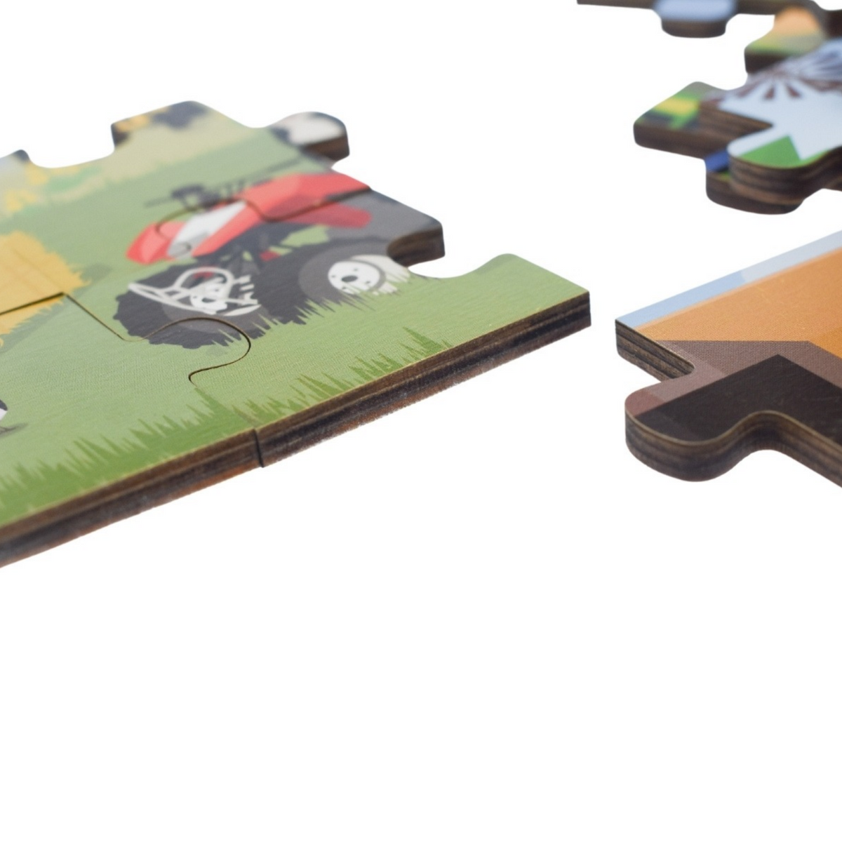 Aussie Farm Vehicles Jigsaw Puzzle Eleganter