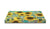 Lisa Pollock Bee Suny Placemat Set. Placemat with sunflower design on a green background