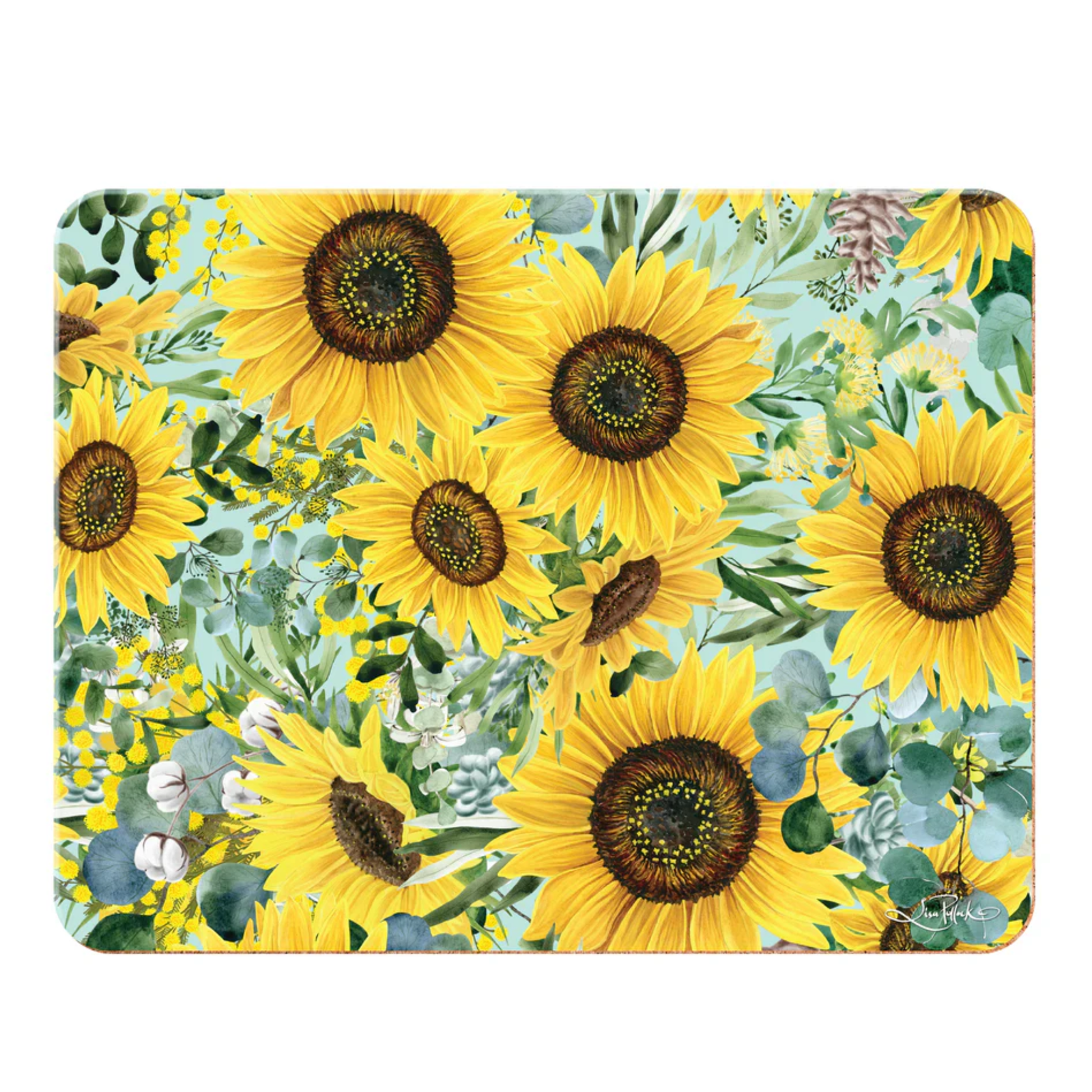 Lisa Pollock Bee Suny Placemat Set