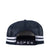 Roper Trucker Cap Mini Plaid. Checkered cap with mesh back and leather patch on a white background