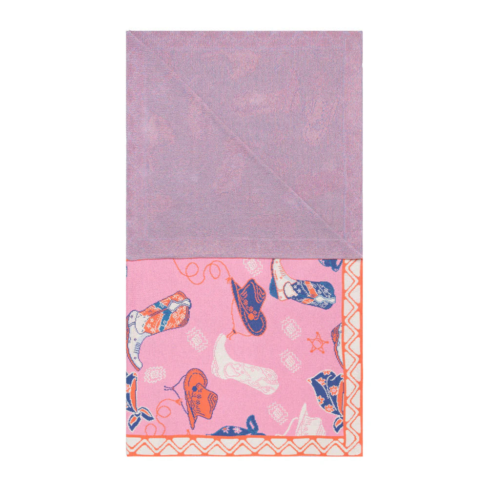 Prairie Rose Roundup Throw