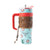 Wide Wyoming Tumbler in Sea Blue with Tooling
