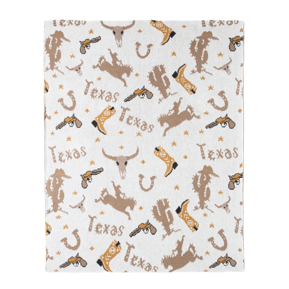 Tiny Texan Baby Blanket